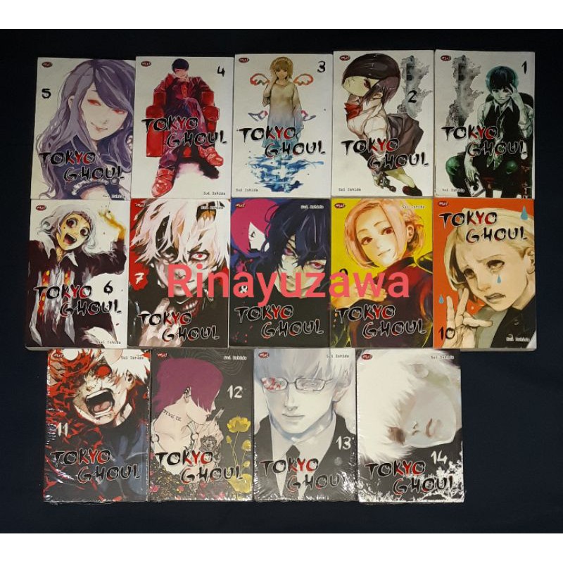 Komik Bekas Tokyo Ghoul 1-14 Tamat by Sui Ishida