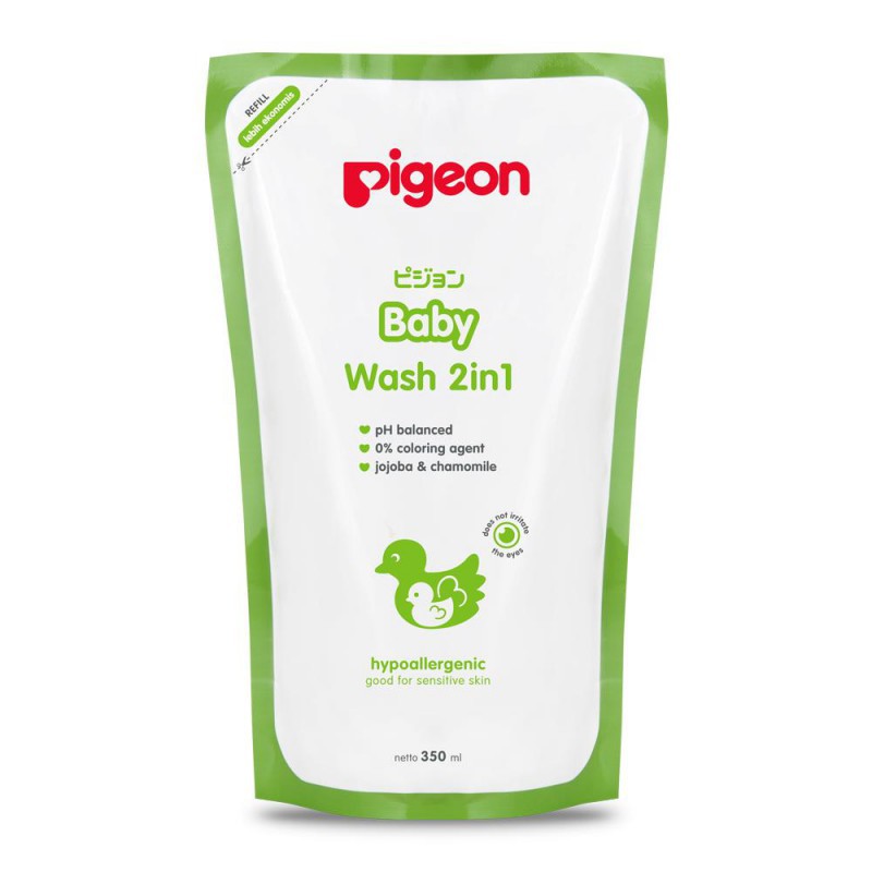 Pigeon Baby Wash 2 in 1 350 ml refill