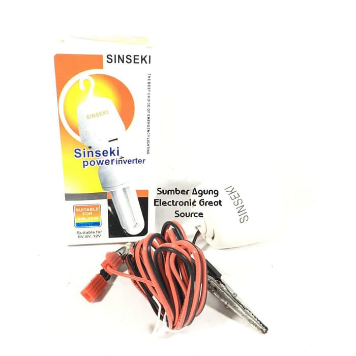 Fiting DC Sinseki Power Inverter 12V Berkualitas Langsung Aki