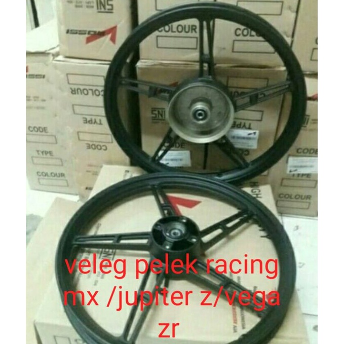 VELG PELEK RACING MOTOR JUPITER MX/VEGA ZR, NEW UK STANDAR  V ROSSI/PSW