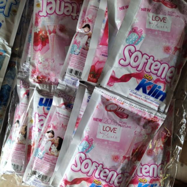 SOFTENER SO KLIN RP 1000 @70 ML, SATU DUS 48 PCS