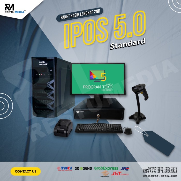 Komputer Kasir Full Set - Core i3 - qualitas terjamin