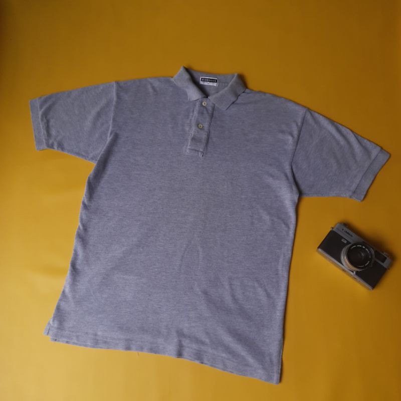 Kaos Polo Abu-abu Giordano Original