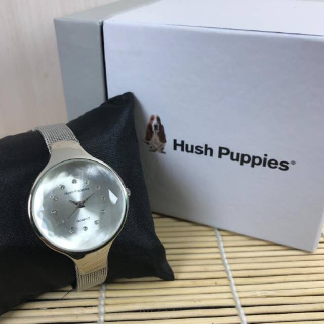 jam tangan wanita fashion Hush puppies rantai pasir free box