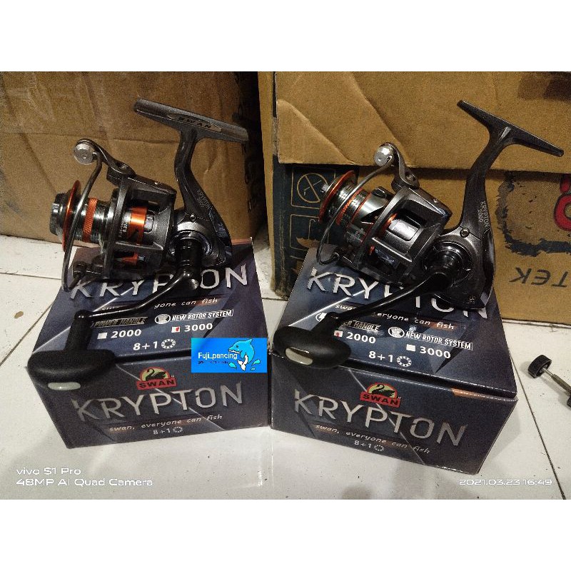 REEL PH MURAH SWAN KRYPTON 2000, 3000.                 -dapat PELINDUNG 3 lapis-