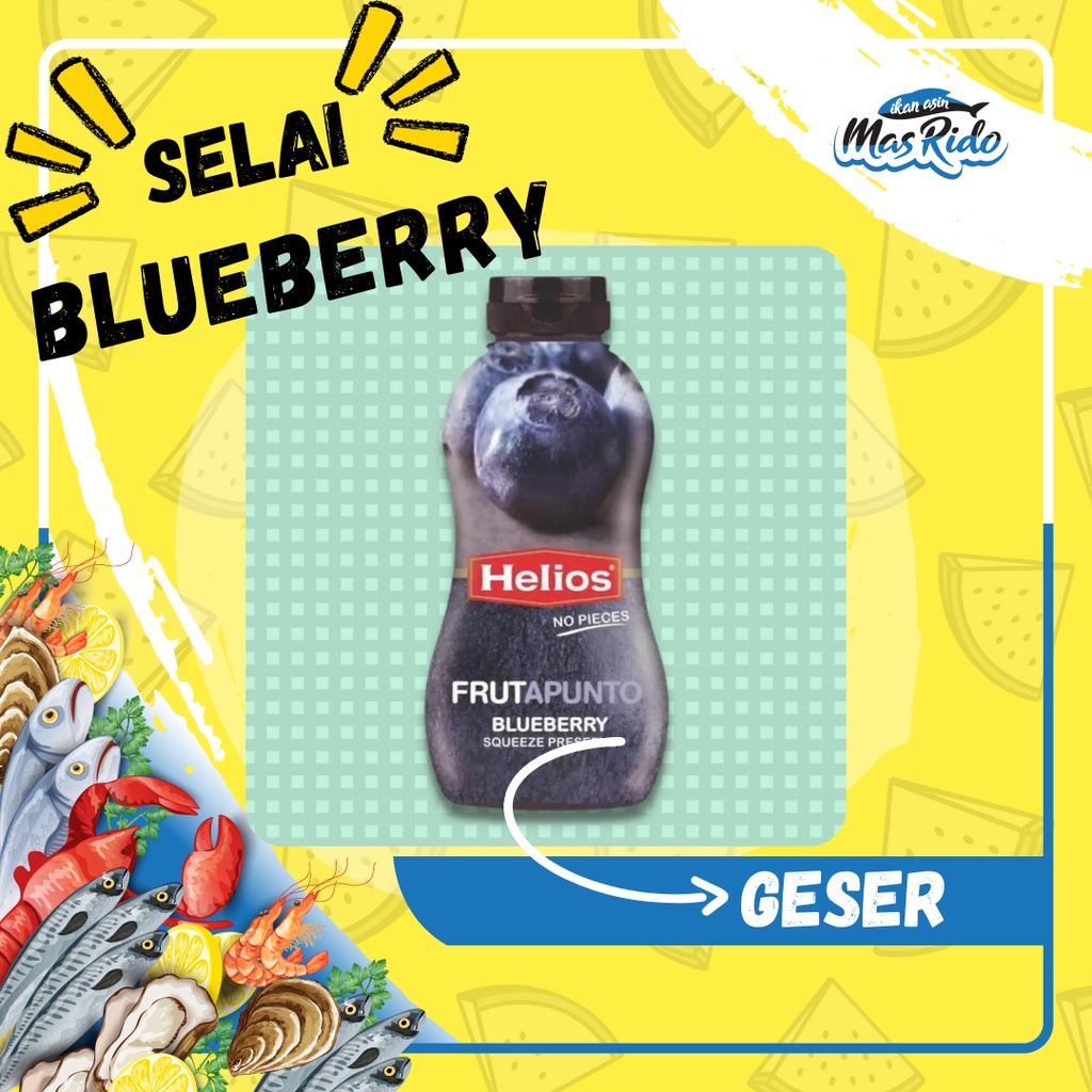 

Topping Selai Blueberry Helios Selai Blueberry Import Premium Murah