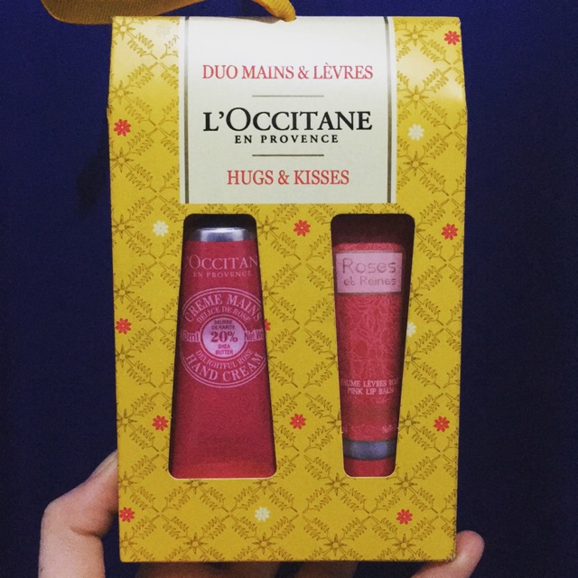 L’Occitane Hand Cream and Lip Balm