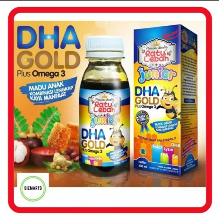 

RATU LEBAH JUNIOR DHA GOLD