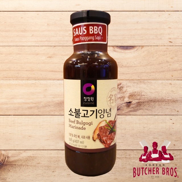 

BULGOGI - 500 gr Beef Bulgogi Marinade Saus BBQ Daesang