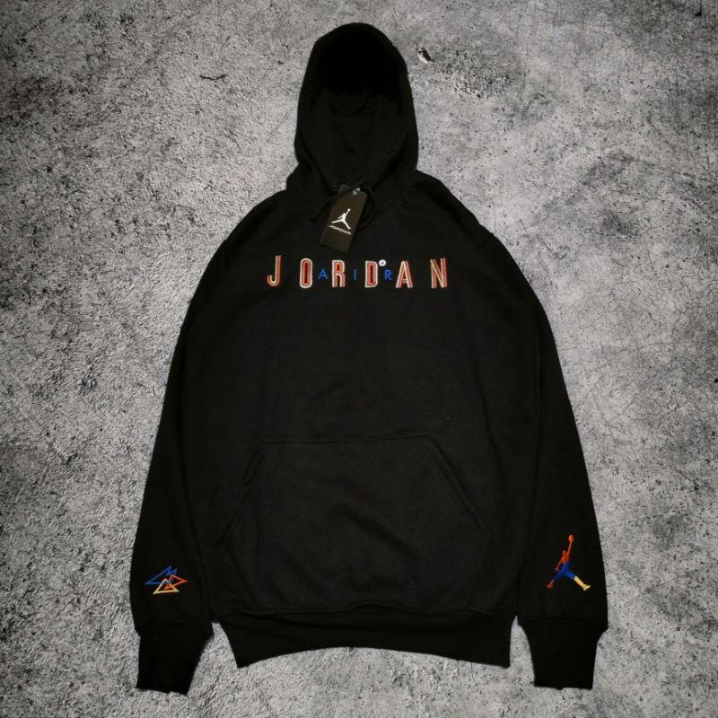 SWEATER HOODIE AIR JORDAN RAINBOW PREMIUM FULLTAG &amp; LEBEL