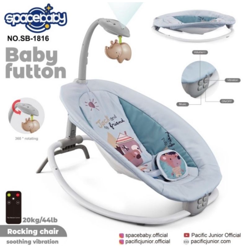 futton baby spacebaby kursi goyang bayi