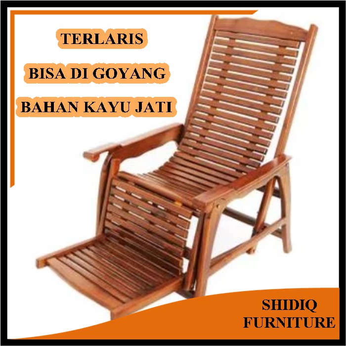 KURSI SANTAI MINIMALIS  KURSI SANTAI KAYU JATI KURSI MALAS KAYU JEPARA KURSI SANTAI JATI