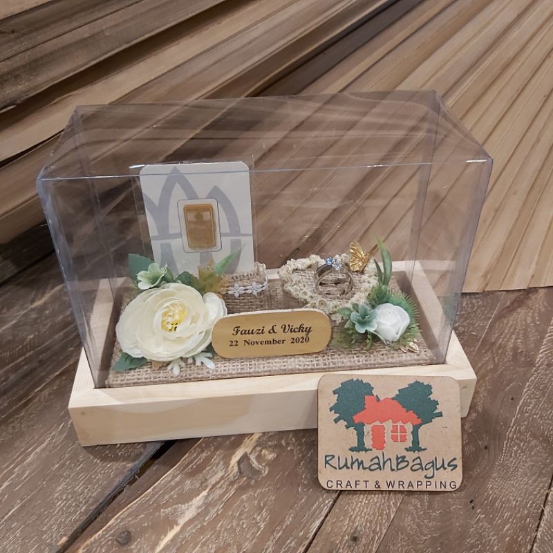 Kotak mahar logam mulia  dan cincin Shopee Indonesia  Kotak mahar logam mulia  dan cincin Shopee Indonesia