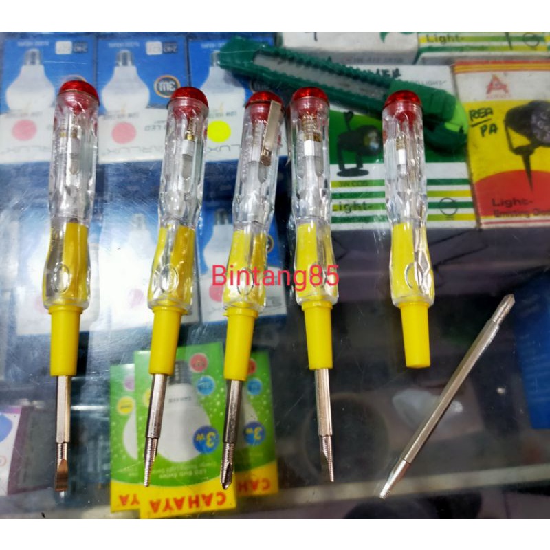 Tespen listrik obeng bolak balik