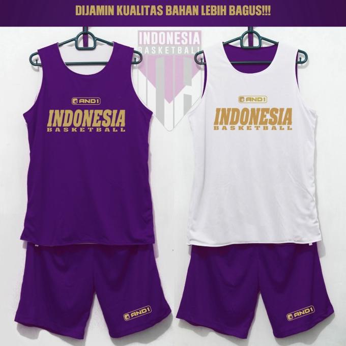 Training Jersey basket / jersey latihan Indonesia Basketball