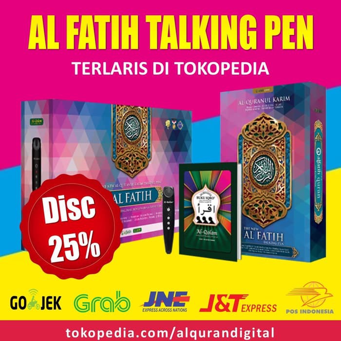 JUALAlQuran AlFatih, Al Quran Digital New Al Fatih Talking Pen