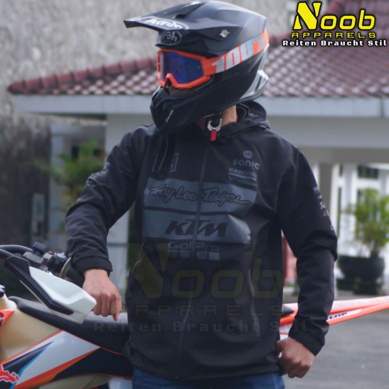 Jaket KTM - Jaket Parasut KTM / KTM Parachute Jacket - Jaket Klx - Jaket Crf - Jaket Wr155 - Jaket W