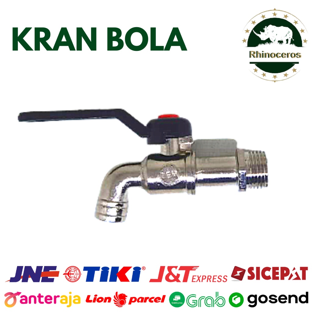 Keran Bola Keran Air Kran Taman Kran Tembok 1/2&quot; Kran Murah