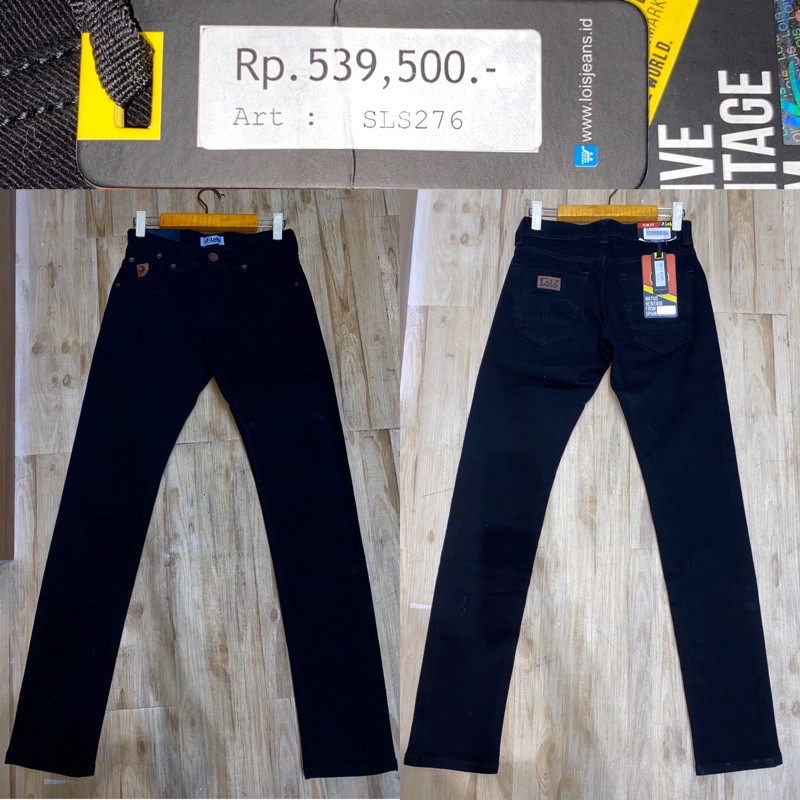 Celana Panjang Lois Original Hitam pekat