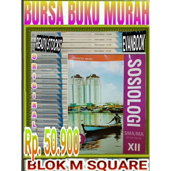

Buku sosiologi untuk SMA kelas 3 XII 12 erlangga idianto muin ktsp 2006