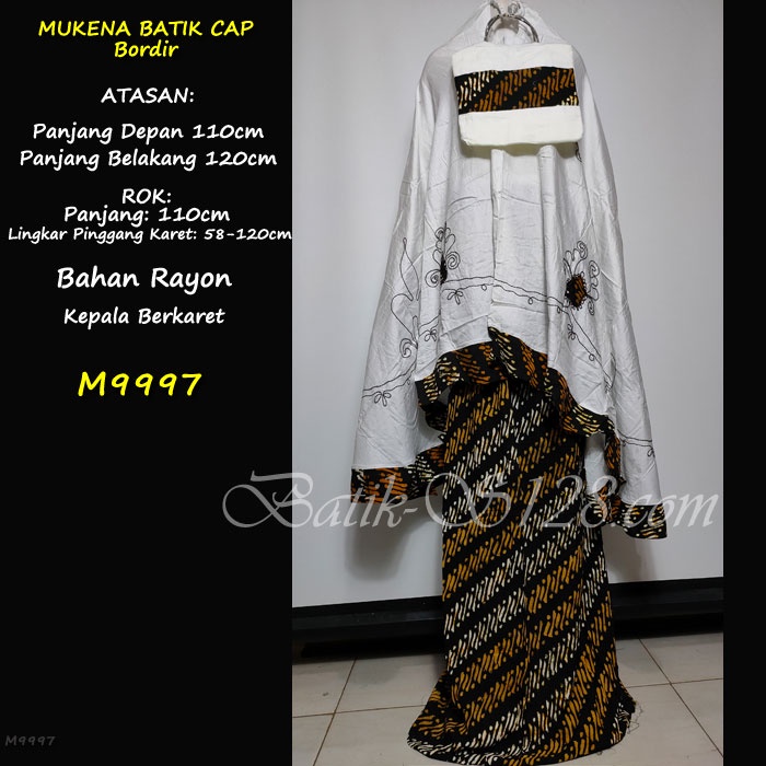Telekung Mukena Dewasa Bordir Mukenah Batik Rayon Premium Rukuh Rukoh Terbaru