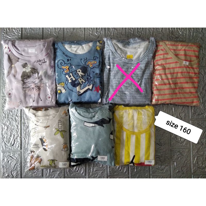piyama anak unifriend size 160