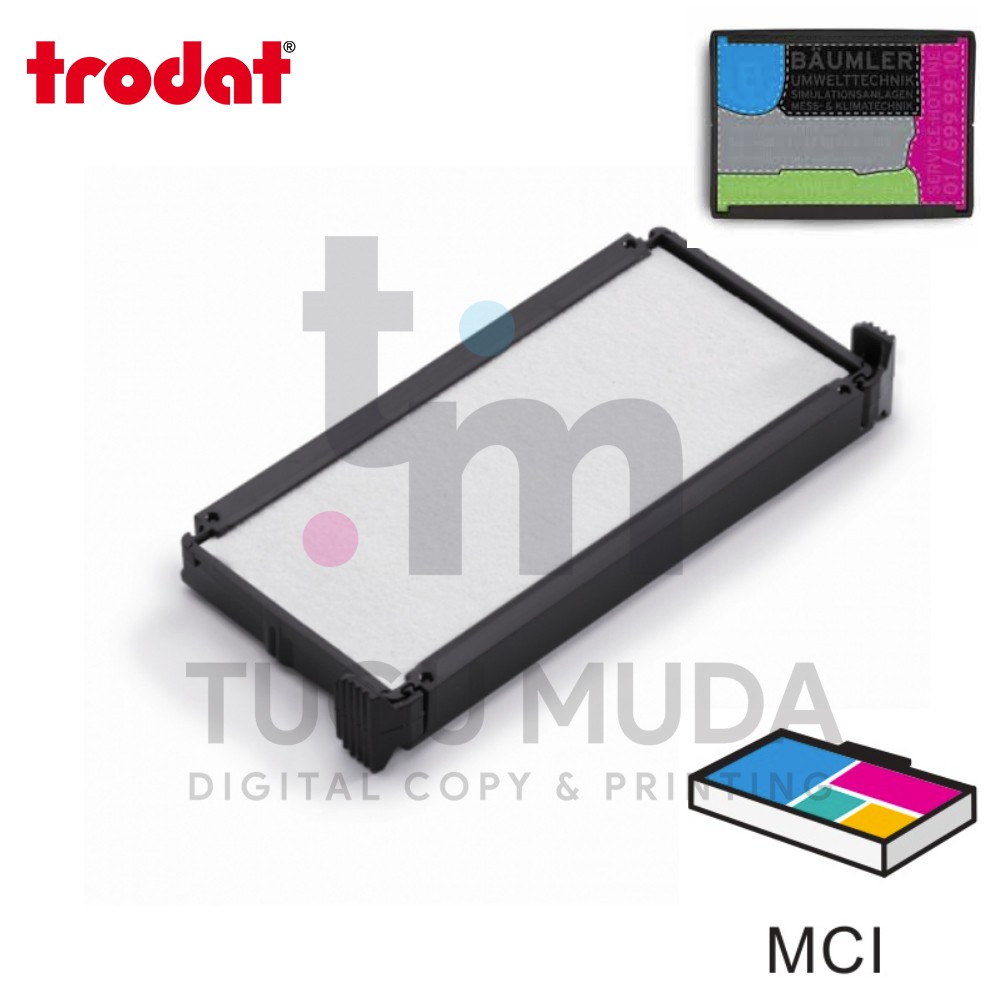 

Trodat 6/4913/MCI Replacement Ink Pad / Catridge / Swop Pad
