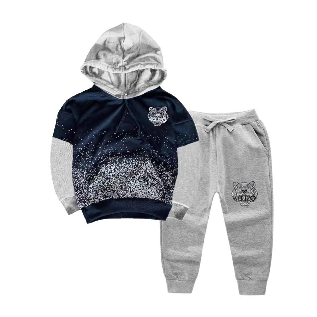 SETELAN HOODIE ANAK ANAK 1-5 TAHUN HOODIE ANAK SPORT SETELAN HOODIE KENNZOO ANAK ANAK SETELAN ANAK