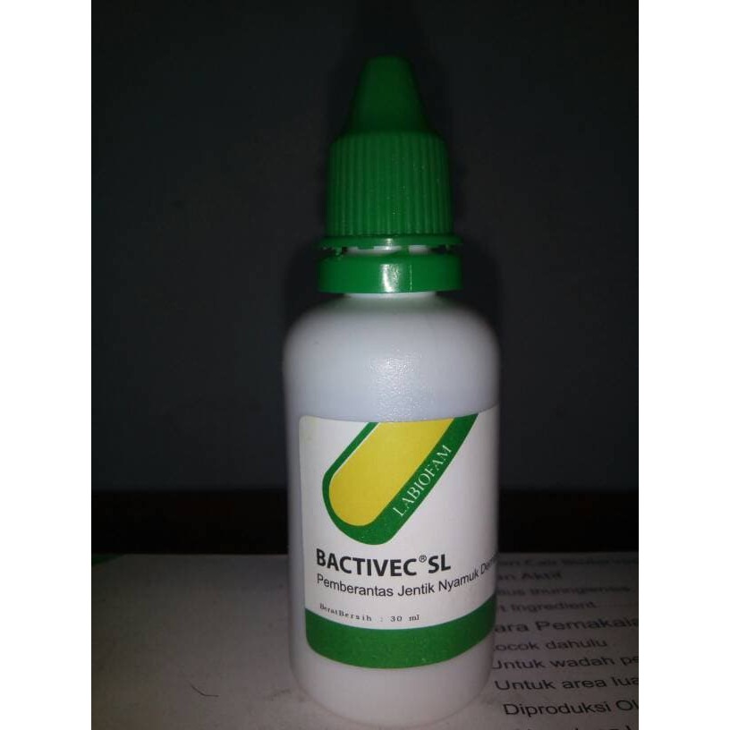 Bactivec Sl Pemberantas Jentik Nyamuk Cair Best Quality Shopee Indonesia