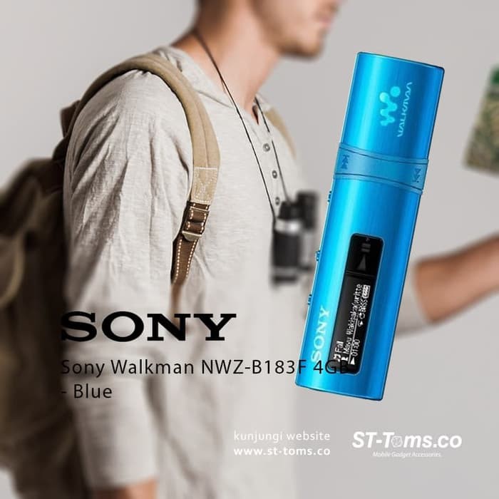 Sony Walkman NWZ-B183F 4GB - Blue