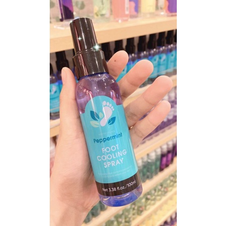 MINISO PEPPERMINT FOOT COOLING SPRAY/SEMPROTAN KAKI