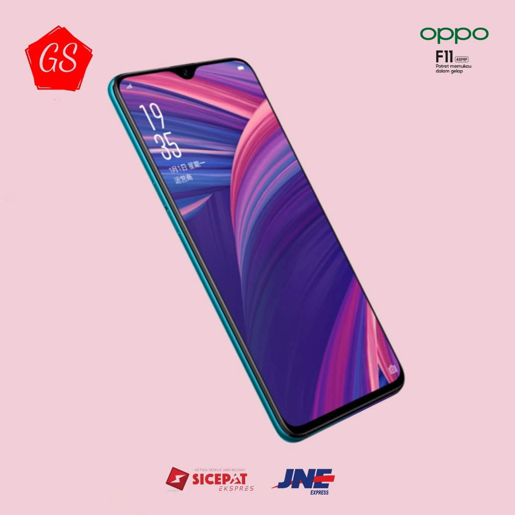 OPPO F11 RAM 6GB / INTERNAL 128GB GARANSI TOKO 1 THN