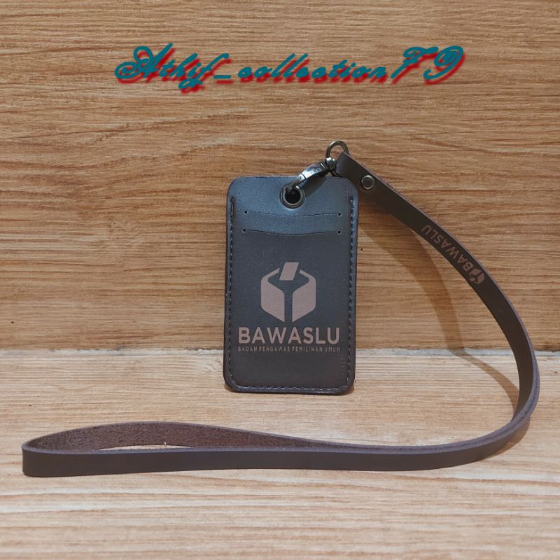 

Tempat Id Card Kulit Bawaslu Holder Id Card Bawaslu Kalung