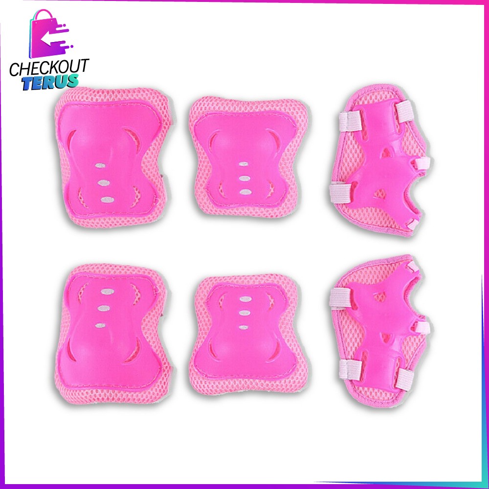 CT O3 Deker Pelindung Lutut Anak Deker Sepatu Roda Anak  Deker skate Inline Anak Deker Lutut Kaki Sikut Tangan Anak