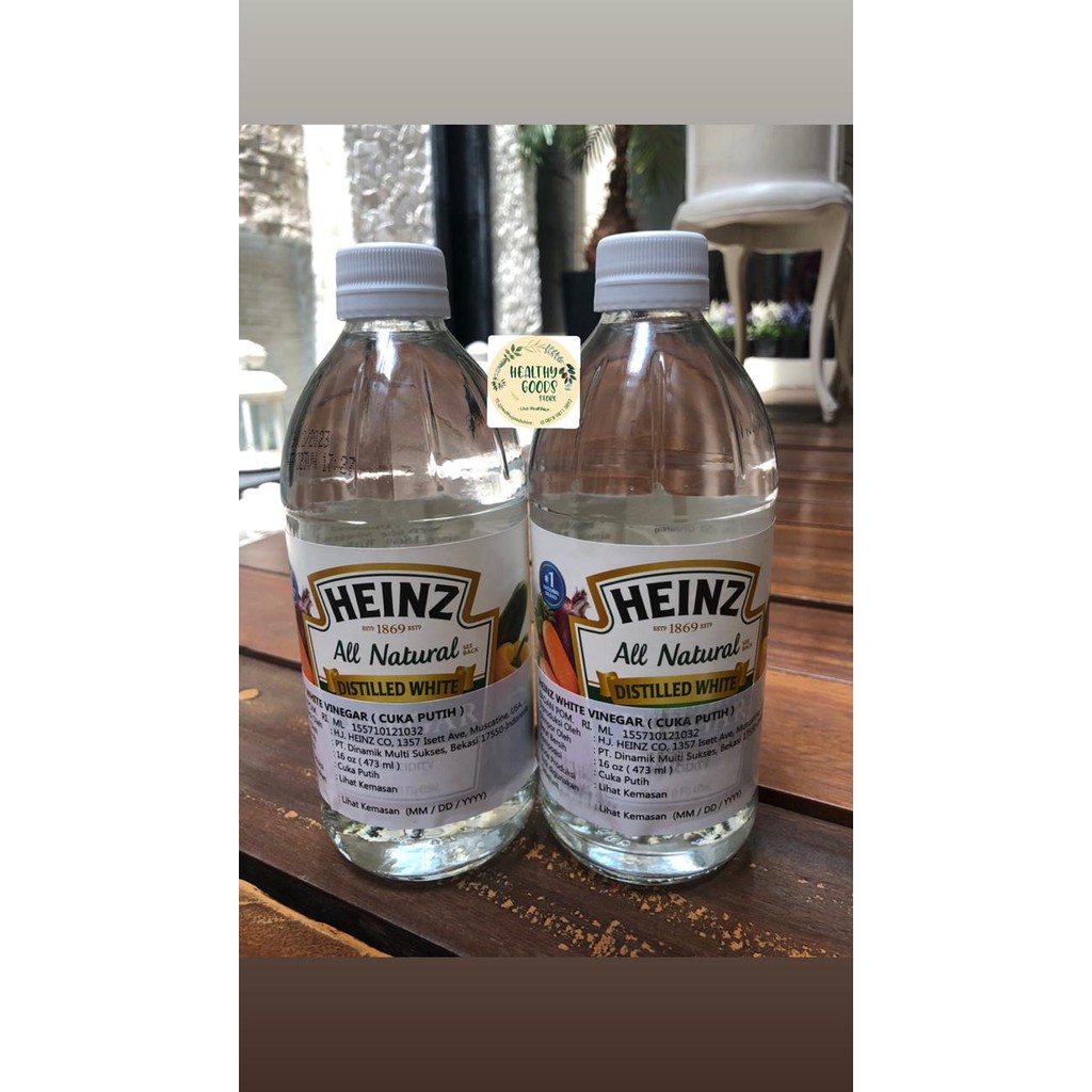 

Heinz Distilled White (Cuka Putih) 473 ml