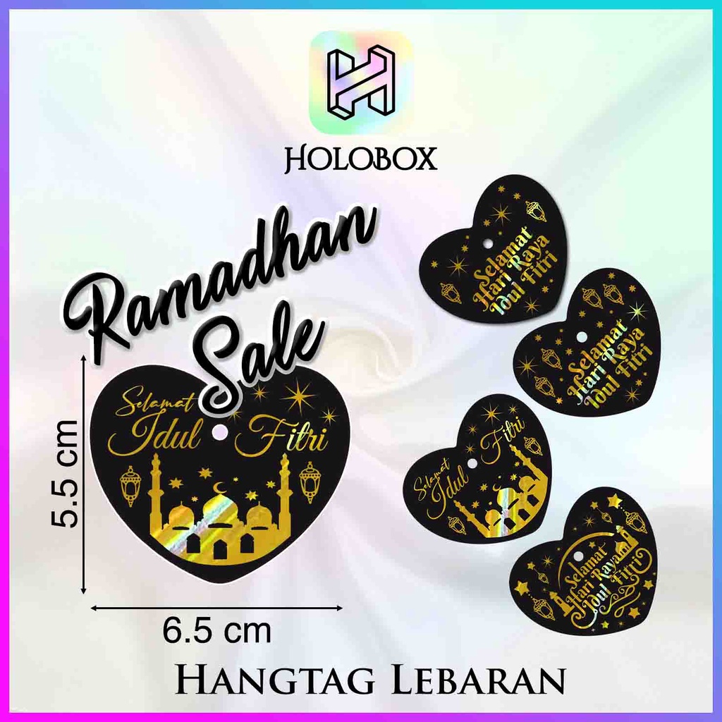 

Hangtag Lebaran / Idul Fitri / Murah / Hiasan / Aksesoris / Label / H135