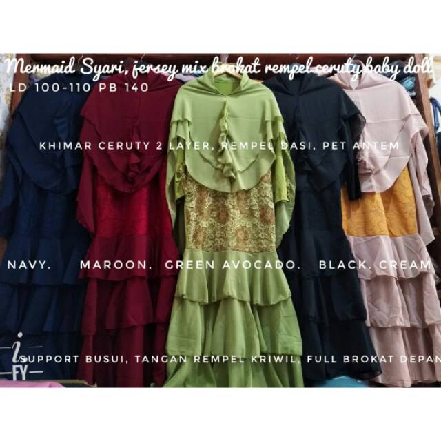 Gamis syari gamis butik gamis terbaru FASHION MUSLIM