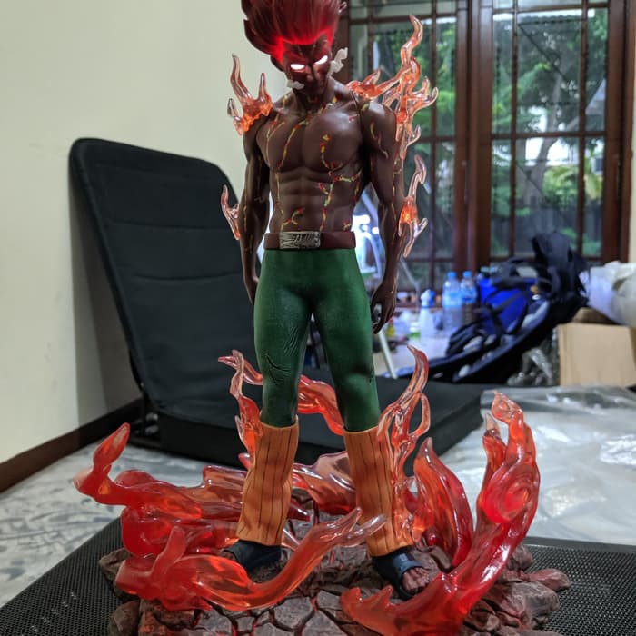 JZ Studio Recast Mighty Guy Hachimontoko Naruto Statue BIB