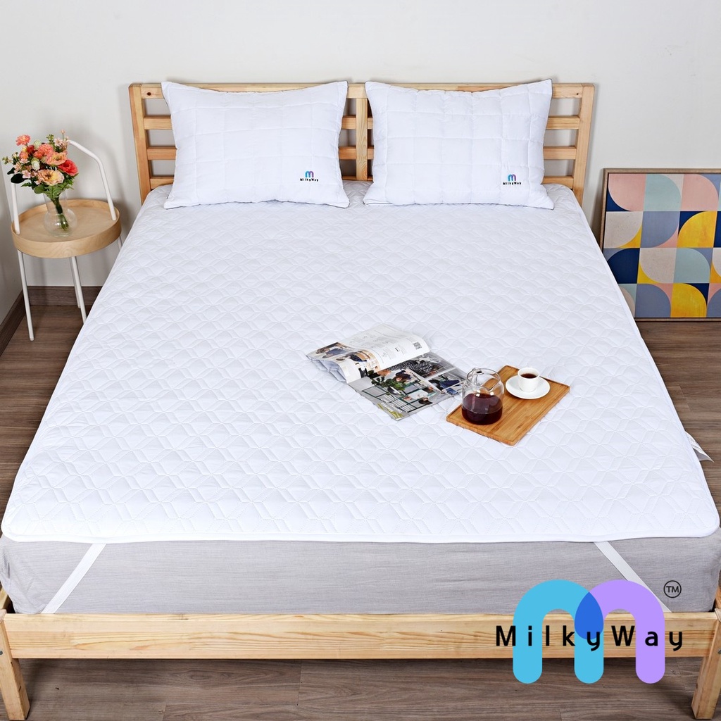 [MilkyWay] Ultrasonic Mattress Protector / Pelindung Kasur Ultrasonik │ Size: (100 x 200) ─ (200 x 200) cm