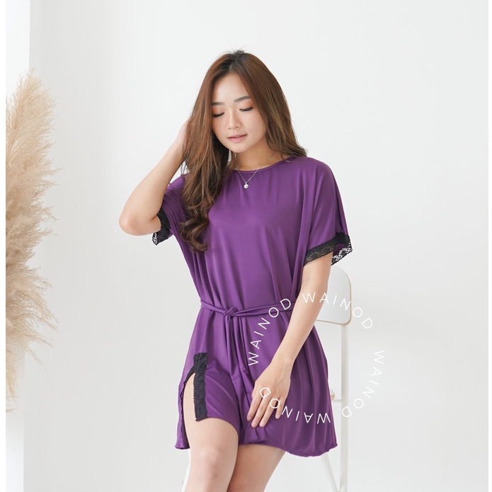 WAINODSHOP - HAERIN lingerie dress bisa bigsize M-4XL