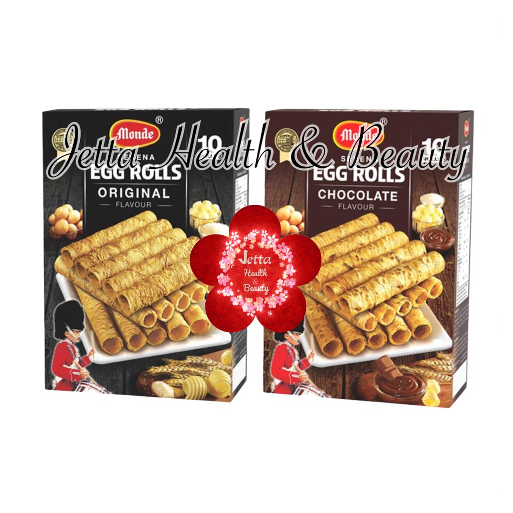 

Monde Serena Egg Rolls Original or Chocolate Flavour 70g