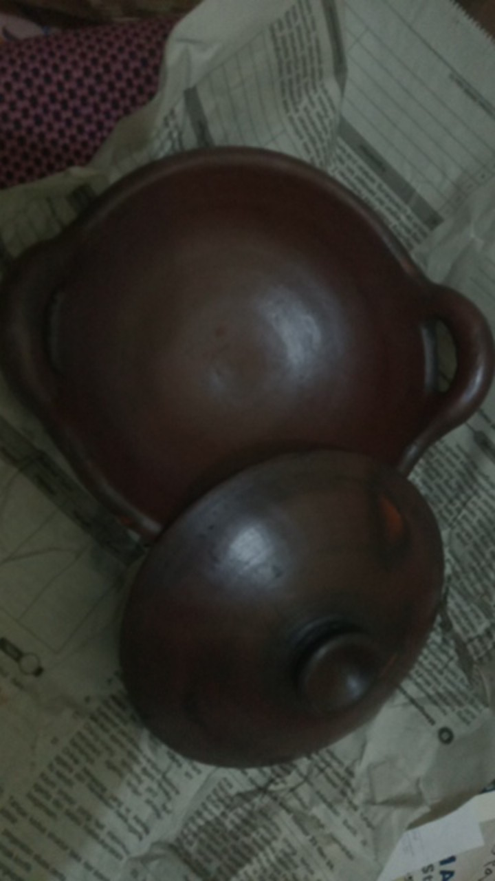 Gerabah | Wajan Tanah Liat Natural / Wajan Serabi D17