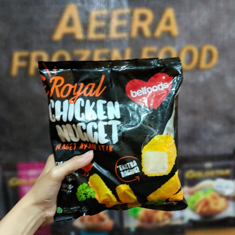 

Belfoods Royal Chicken Nugget Stick 500Gr