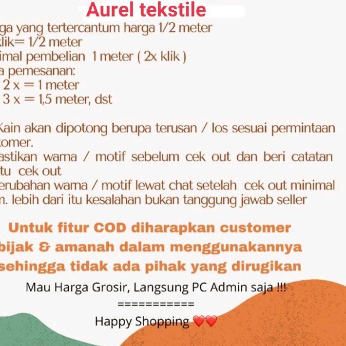 ⅎ Kain KATUN BORDIR LIMITED PREMIUM ➶