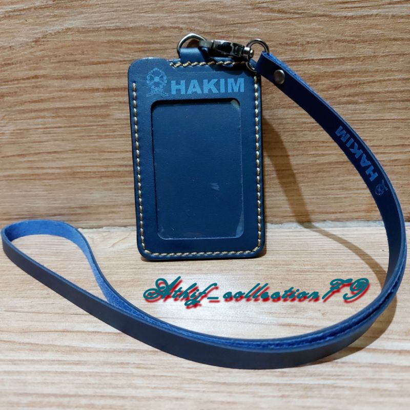 

Tempat Id Card Hakim Kulit Holder Id Card Kulit Hakim Kalung