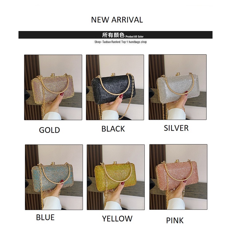 (2Pc Bisa 1Kg)GTBI998877557  New arrival !!! Tas Pesta  Tas Party Wanita Import Premium terbaru