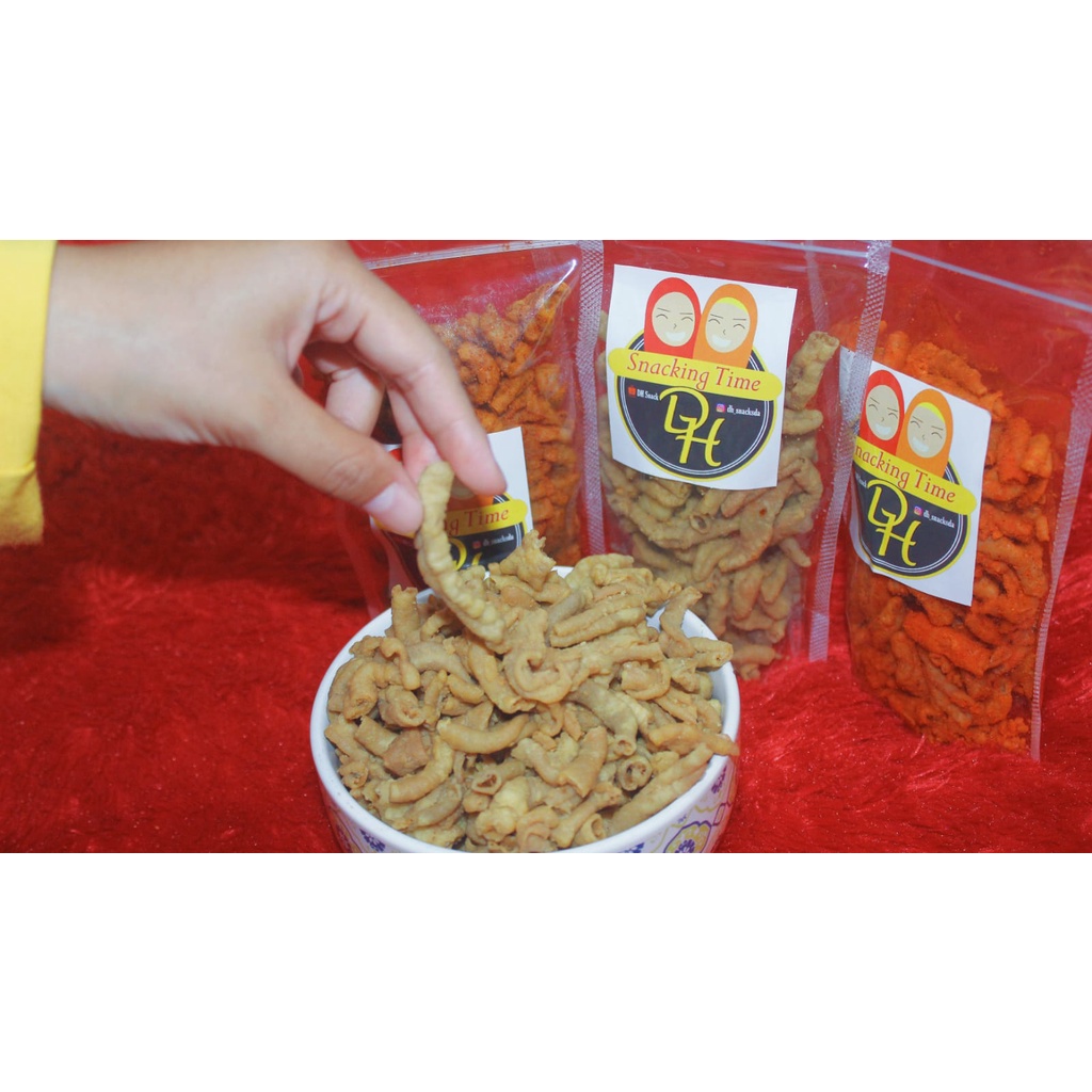 

Keripik Usus / Kripik usus / Usus Ayam Krispi / Usus Ayam Crispy / Usus ayam aneka rasa 100gr