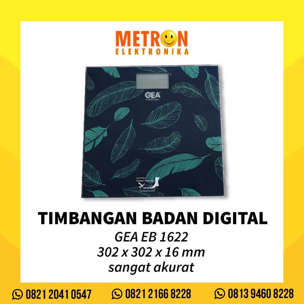 GEA EB 1622 TIMBANGAN BADAN DIGITAL / EB1622