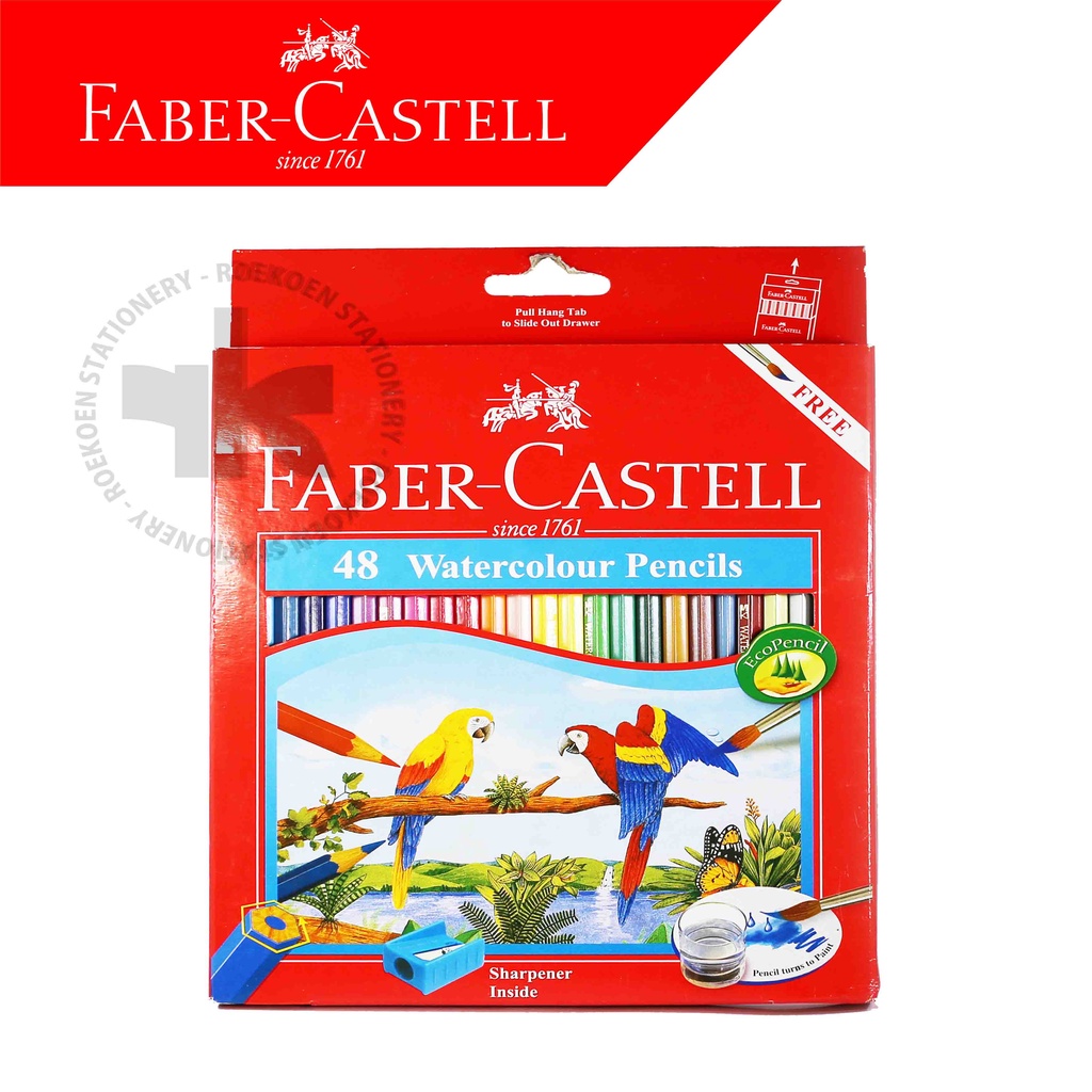 

Faber Castell Parrot Pensil Warna 48 Panjang Watercolour 114468