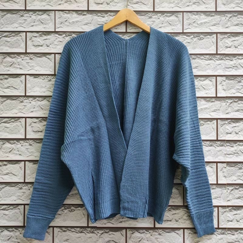 Zelline official cardigan batwing rajut terbaru